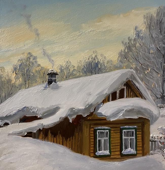 Снегом замело